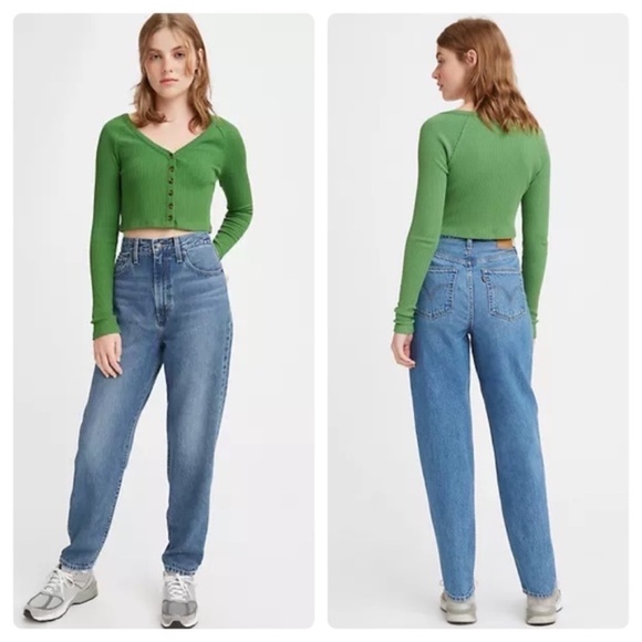 Levi's Denim - Levi's Relaxed Tapered High Waisted 550 Mom Vintage Jeans SZ 10 MIS